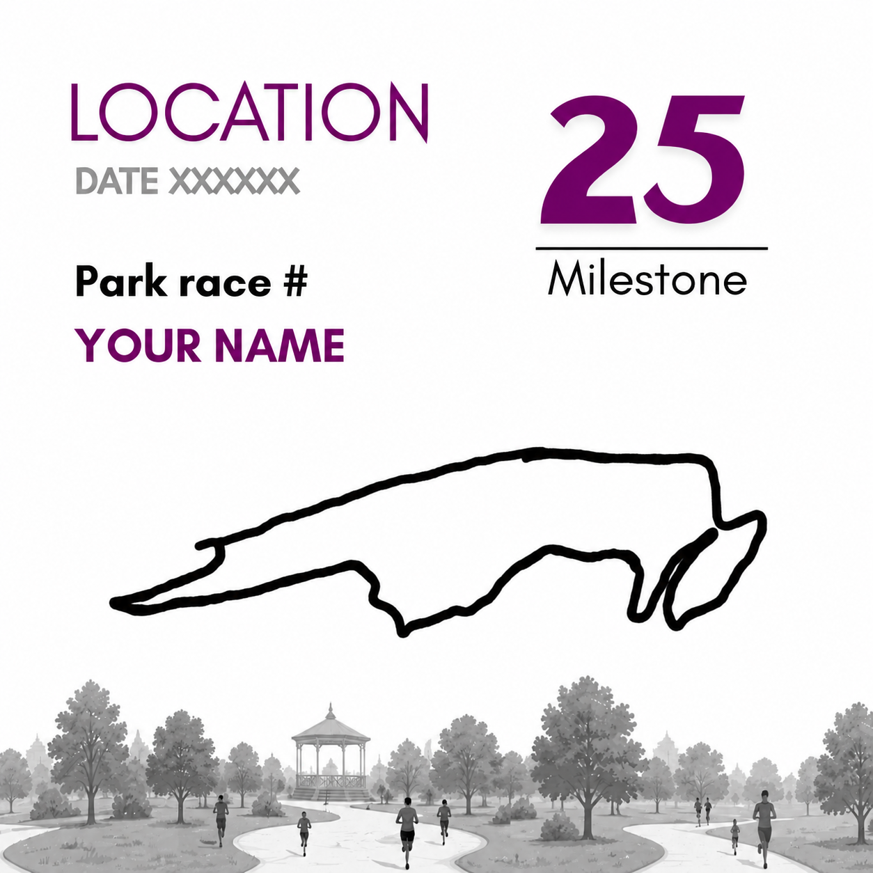 Personalised Coaster - Milestones
